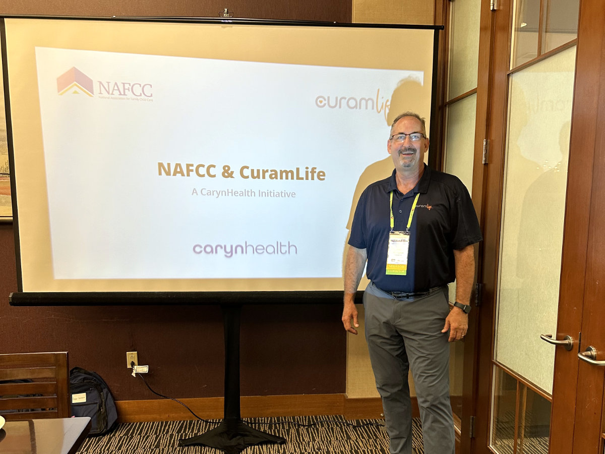 The CuramLife team meets up with members of the National Association for Family Child Care (NAFCC) at their annual conference in St Louis to present and detail the employee health care access and small business consultant platforms of CuramLife and Small Business Excelerator.